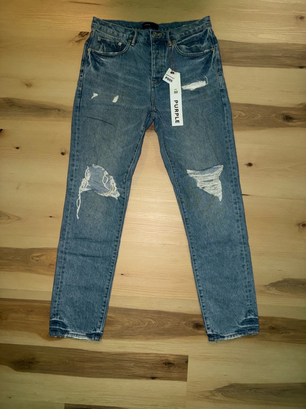 Purple Brand Blue Denim Jeans